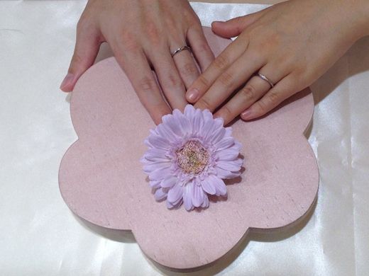 2人の好みに沿ったリングに出会えました。