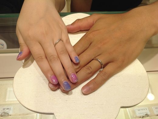 お気に入りのリングに出会えました！