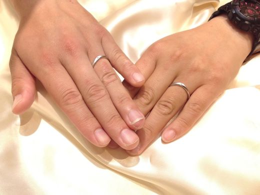 安心して指輪を選ぶことができました