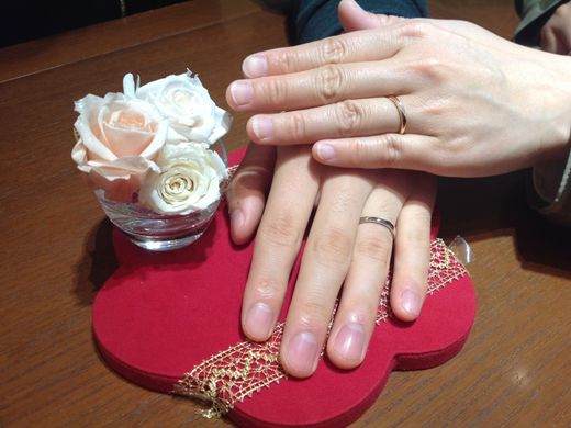 ピッタリな指輪が見つかって良かったです