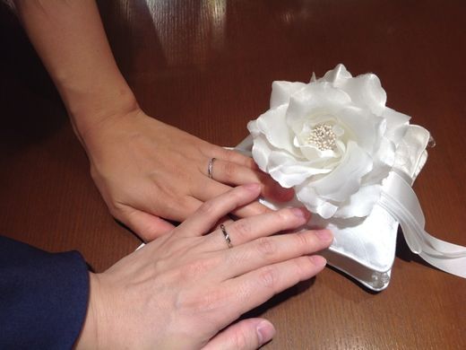 素敵な指輪が買えて嬉しいです