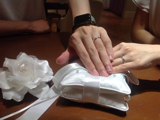 2人で納得のいく指輪を選ぶことができ良かったです。