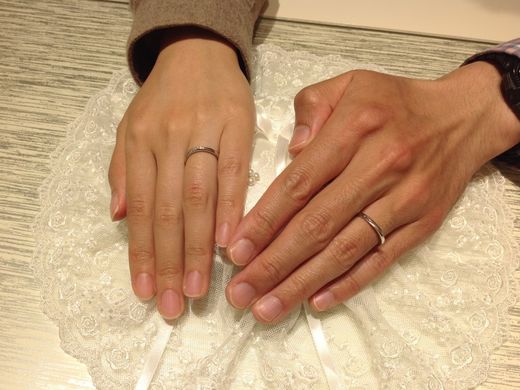 満足のいく指輪に出会えました。