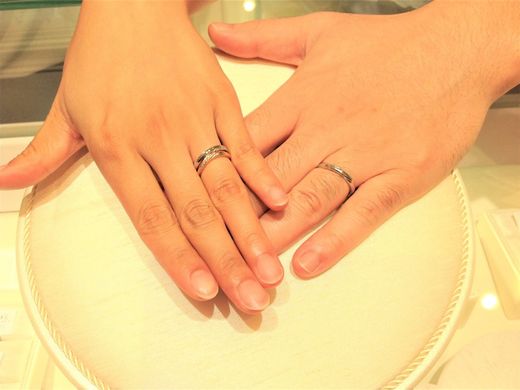 良い結婚指輪が買えました。