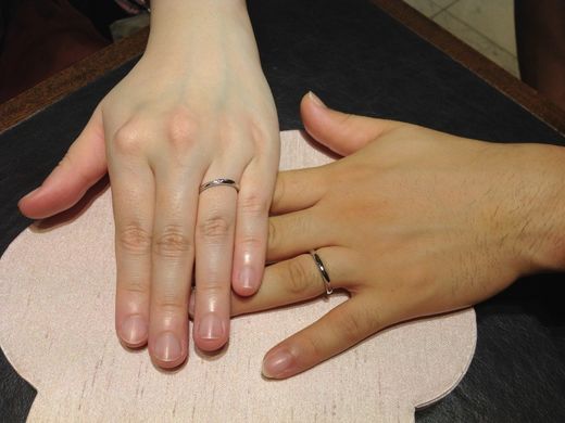 つけ心地と耐久性で決めました！