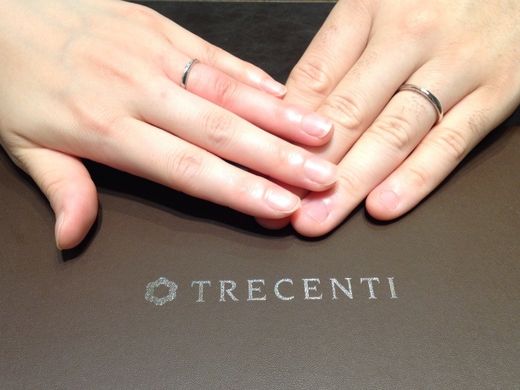 希望通りの指輪が見つかりました♪