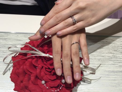 ダイヤモンドの質が良かった