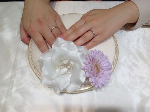 楽しくステキな指輪が見つかってとても良い時間でした