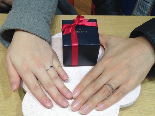 素敵なリングをつくって下さってありがとうございました