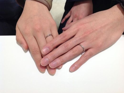 シンプルなデザインに惹かれました