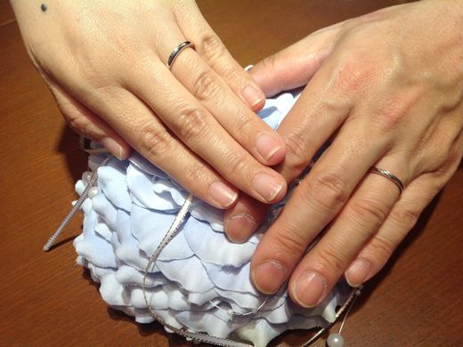 好みのリングに巡り合えました。