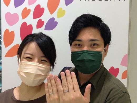 すごく素敵な指輪に出会うことができました。