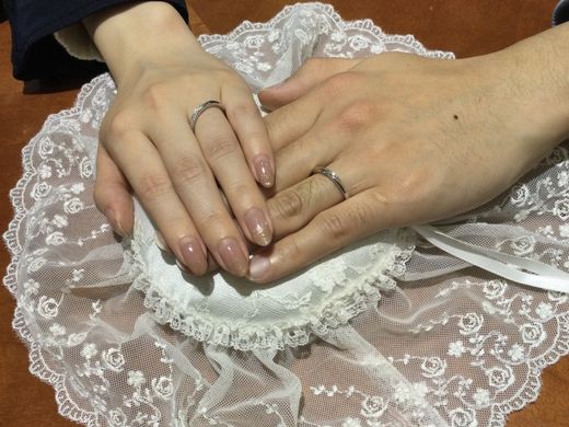 いつも丁寧に説明頂けて安心して指輪が選べます！