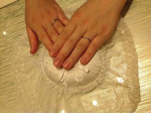 気に入った指輪と出会えた