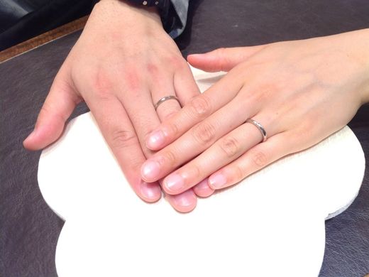 リングと相手のことを大切にしていきます♪＊