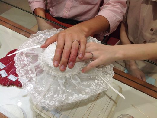 結婚指輪のみでなく、今後も購入を検討したいと思います