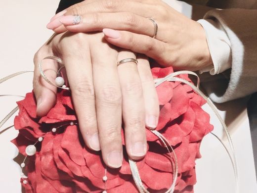 ゆっくり楽しく指輪が選べました♪