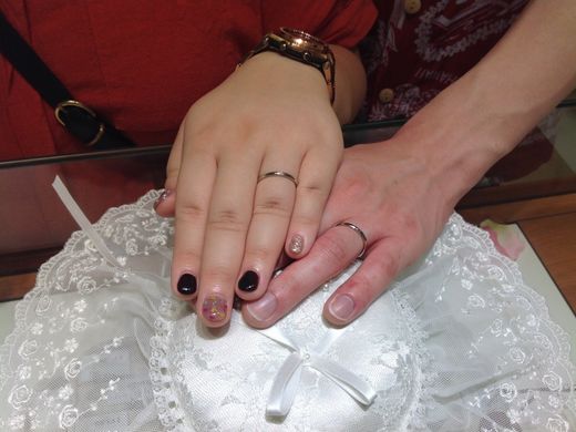 トレセンテの指輪のつけた感覚が忘れられず、決めました