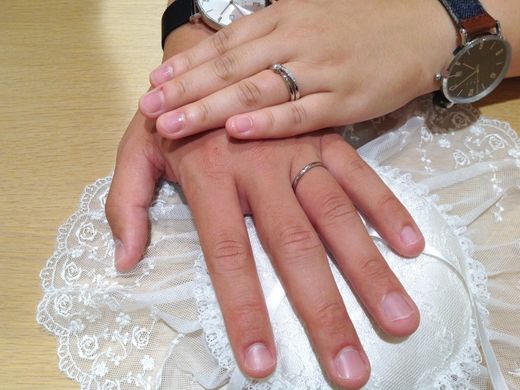 とても素敵な指輪を選ぶことができました