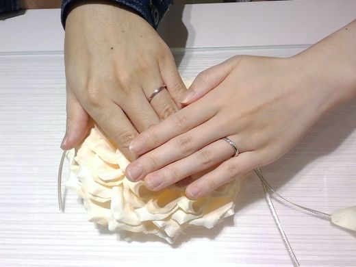 素敵な指輪に出会えてうれしいです！