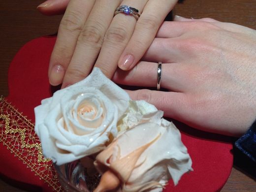 2人ともデザインと着け心地にとても満足しています