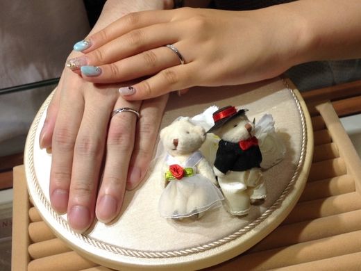 他のお店では教えてくれない指輪のポイントもたくさん教えてくれた