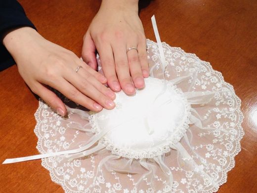 2人が納得できるデザインを見つけられました！