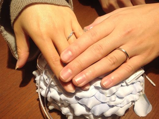 とても気に入る指輪を選ぶことができました。