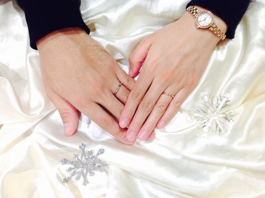 満足のいく指輪ができました