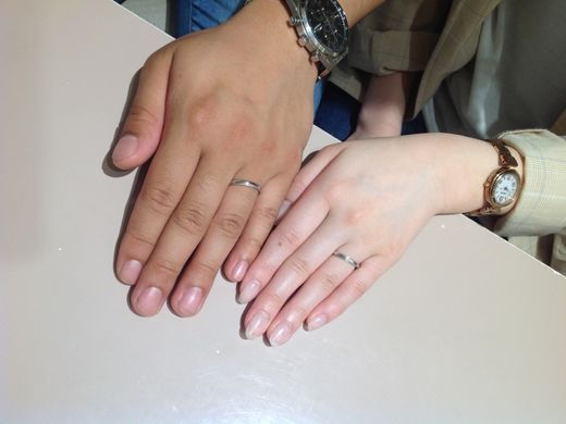 長くつけられるリング