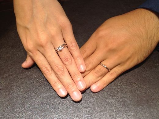 指輪のできあがりが楽しみです＾＾