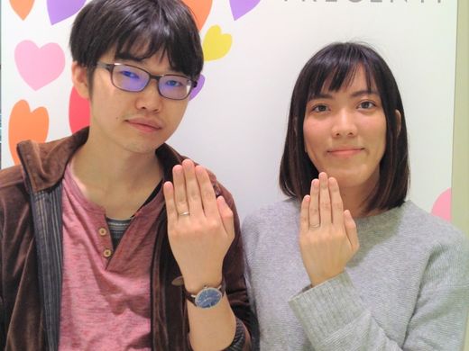 大満足な指輪が見つかり非常に嬉しいです。