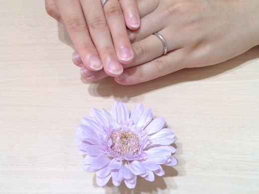 指輪で悩んでいた時も優しく相談にのってくれてとても助かりました