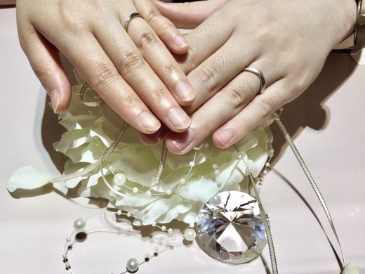 とっても素敵な指輪に出会えました！