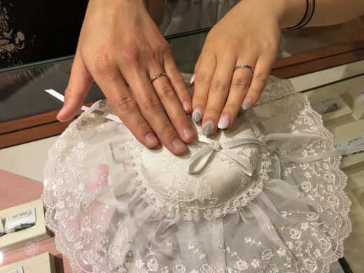 可愛い指輪を購入できました