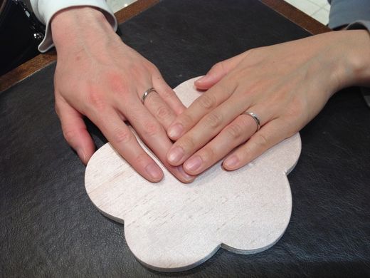 満足いく指輪を選ぶことが出来ました！