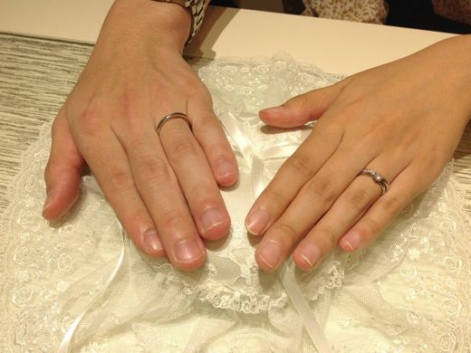 イメージ通りの指輪が見つかりました！