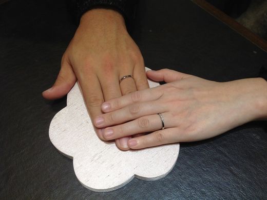 一緒に選んで頂いて、楽しく幸せな時間を過ごせました