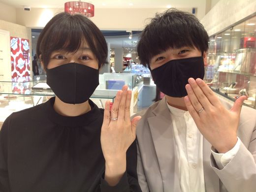 素敵な指輪、ありがとうございました！