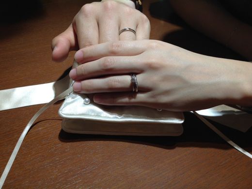 一生の思い出になる指輪をトレセンテさんで購入できてよかったです♡ 