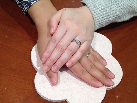 素敵な指輪を見つけることができました