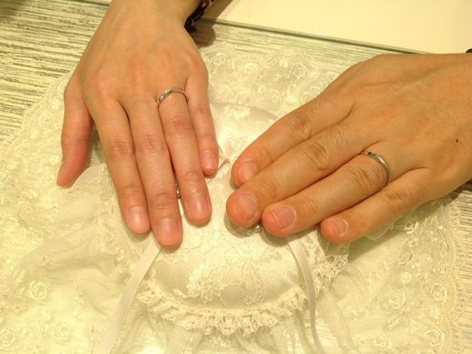 素敵な結婚指輪と出会えました！