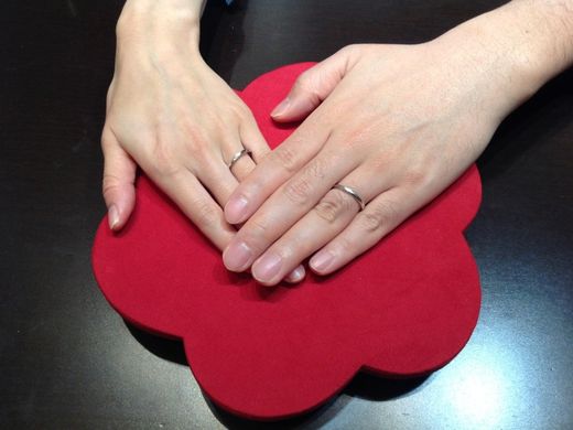 素敵な指輪に出会うことが出来ました