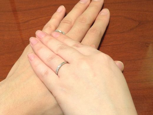 一生身に着けるものなので着け心地も重視しました