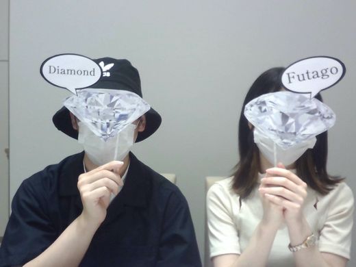 2人ともとても満足のできる特別な指輪が見つけられました