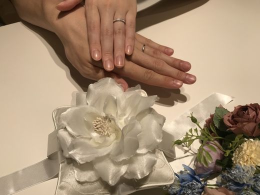 楽しく指輪選びができました。