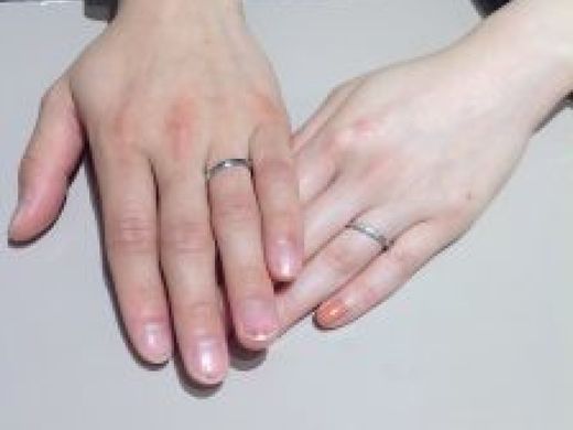 納得する指輪に出会えました