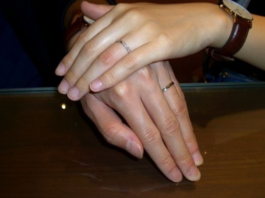 着け心地満点のリングに巡り会えました☆彡