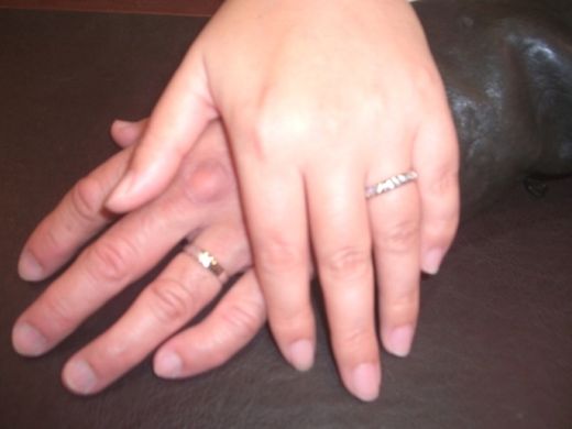 理想の指輪を見つける事が出来ました☆彡