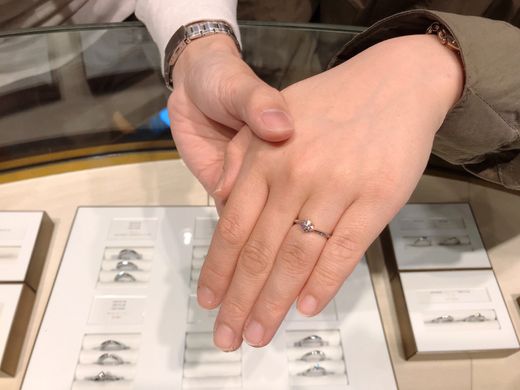 じっくりと選ぶことができました